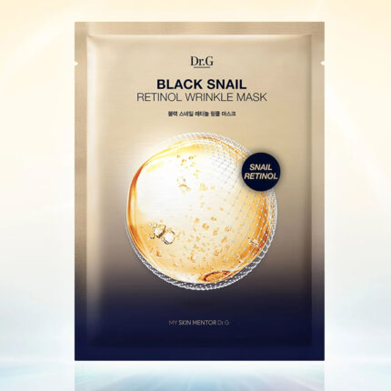 Dr G Black snail retinol wrinkle mask