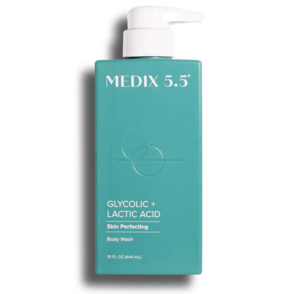 Glycolic + lactic acid Age rewind bodywash