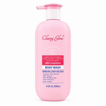 Classy glow retinol & kojic acid body wash