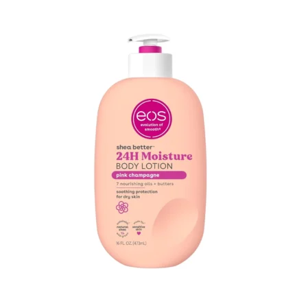 EOS  Shea butter 24hr Moisture body Lotion Pink Champange