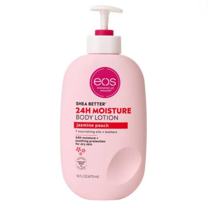 EOS Shea butter 24hr Moisture body Lotion Jasmine Peach